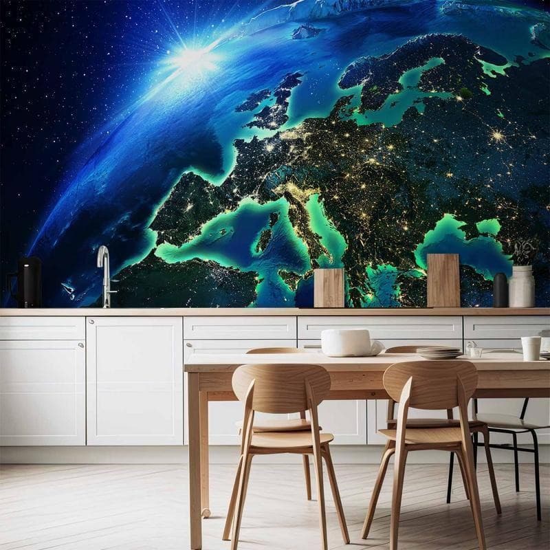 Fotomurale The Blue Planet in Carta da parati Collezione Casa - Trebisacce, commercioVirtuoso.it
