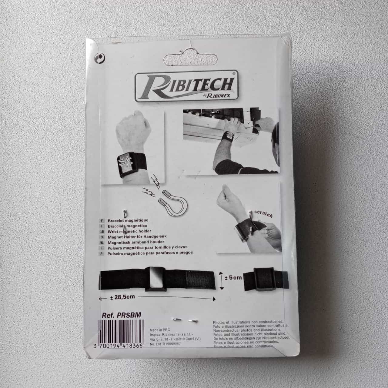 Ribimex braccialetto magnetico in Cinture per utensili Aloiserw.com - Altomonte, commercioVirtuoso.it