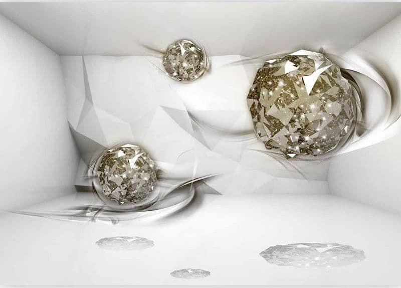 Fotomurale Abstract Diamonds in Carta da parati Collezione Casa - Trebisacce, commercioVirtuoso.it