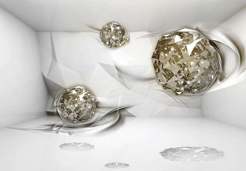 Fotomurale Abstract Diamonds in Carta da parati Collezione Casa - Trebisacce, commercioVirtuoso.it