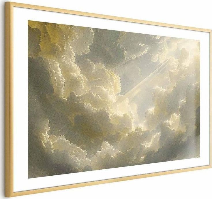 Poster - Fascinating Play of Colors Against the Clouds in Poster e stampe Collezione Casa - Trebisacce, commercioVirtuoso.it