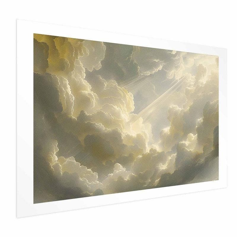 Poster - Fascinating Play of Colors Against the Clouds in Poster e stampe Collezione Casa - Trebisacce, commercioVirtuoso.it
