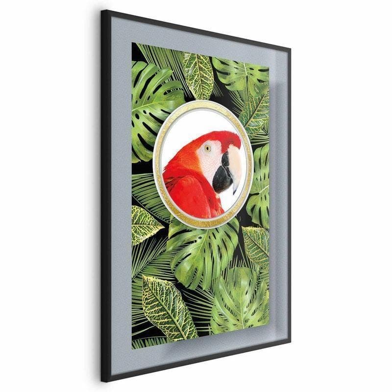 Poster - Parrot in the Jungle in Poster e stampe Collezione Casa - Trebisacce, commercioVirtuoso.it