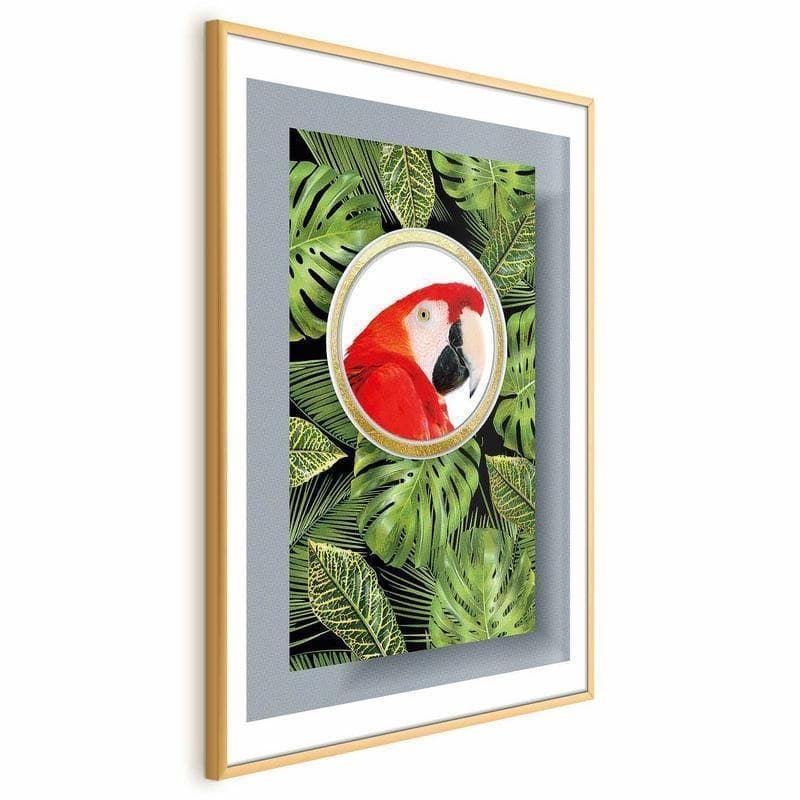 Poster - Parrot in the Jungle in Poster e stampe Collezione Casa - Trebisacce, commercioVirtuoso.it
