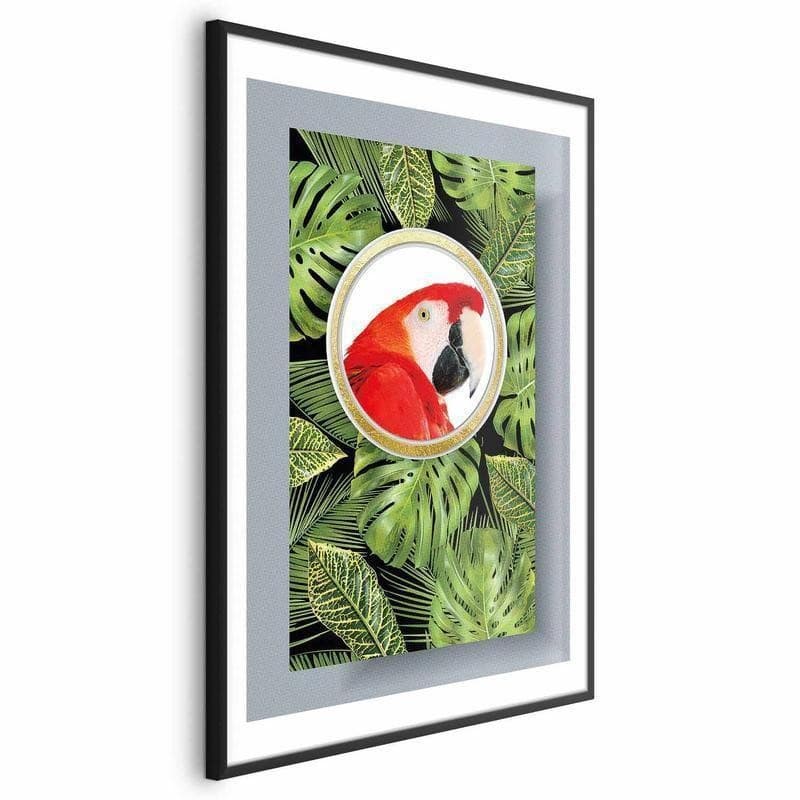 Poster - Parrot in the Jungle in Poster e stampe Collezione Casa - Trebisacce, commercioVirtuoso.it
