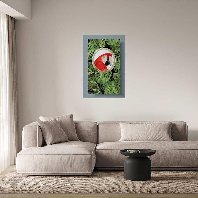 Poster - Parrot in the Jungle in Poster e stampe Collezione Casa - Trebisacce, commercioVirtuoso.it