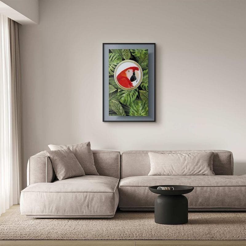 Poster - Parrot in the Jungle in Poster e stampe Collezione Casa - Trebisacce, commercioVirtuoso.it