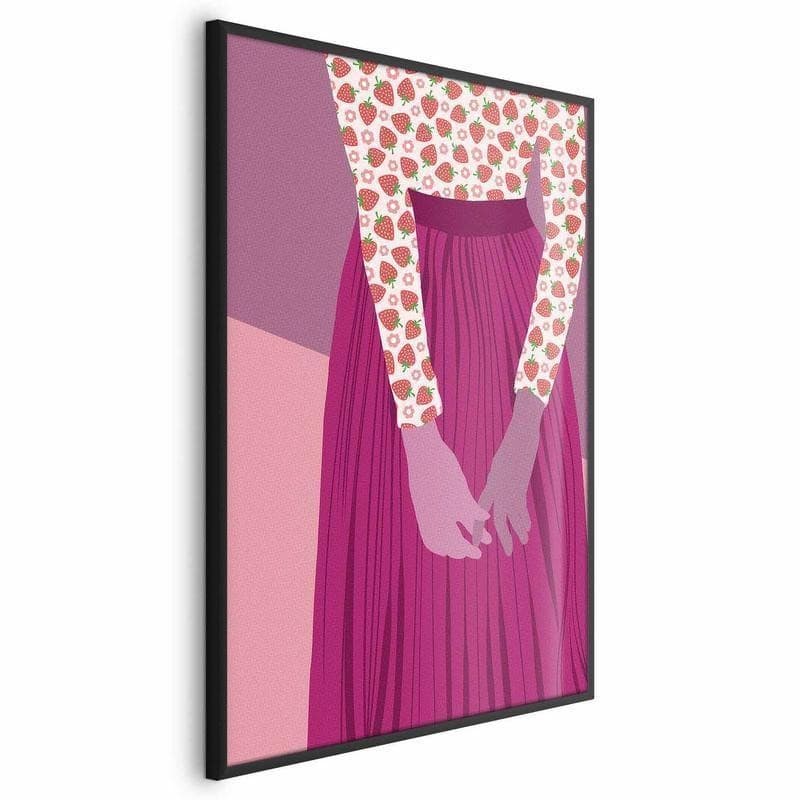 Poster - Strawberry Lady in Poster e stampe Collezione Casa - Trebisacce, commercioVirtuoso.it