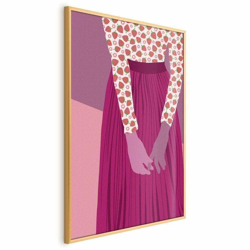 Poster - Strawberry Lady in Poster e stampe Collezione Casa - Trebisacce, commercioVirtuoso.it