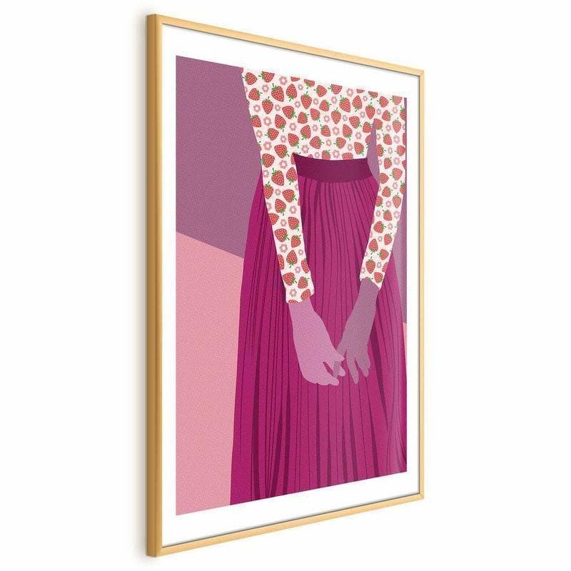 Poster - Strawberry Lady in Poster e stampe Collezione Casa - Trebisacce, commercioVirtuoso.it