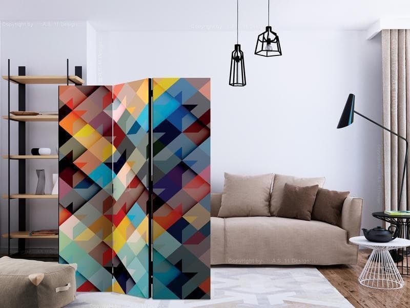 Paravento Colour Patchwork [Room Dividers] in Paraventi Collezione Casa - Trebisacce, commercioVirtuoso.it