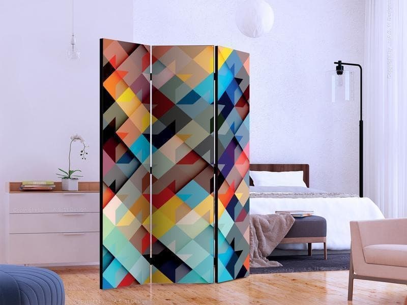 Paravento Colour Patchwork [Room Dividers] in Paraventi Collezione Casa - Trebisacce, commercioVirtuoso.it