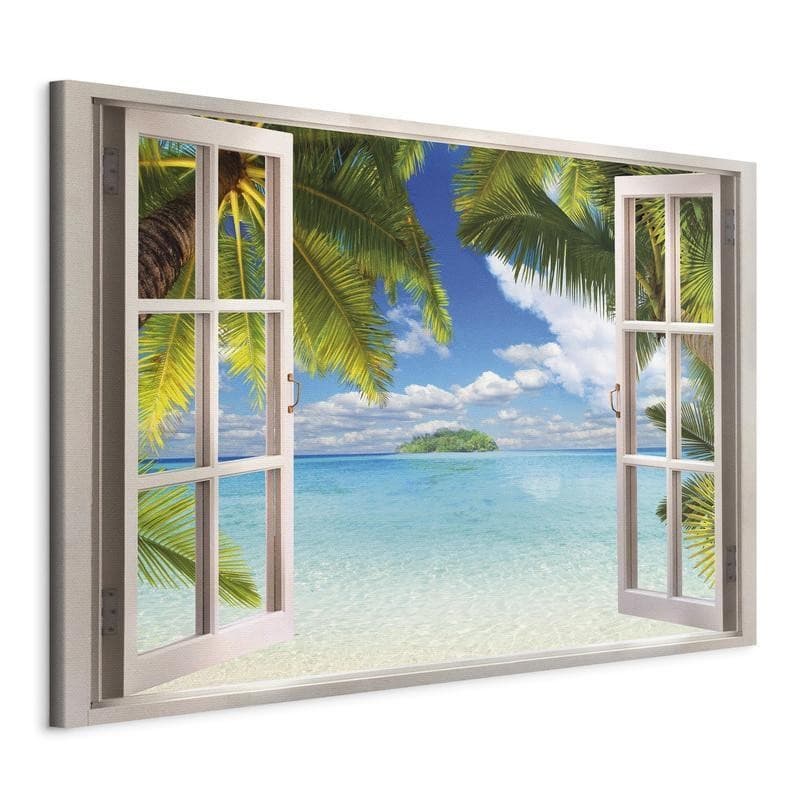 Quadro Window Sea View in Poster e stampe Collezione Casa - Trebisacce, commercioVirtuoso.it