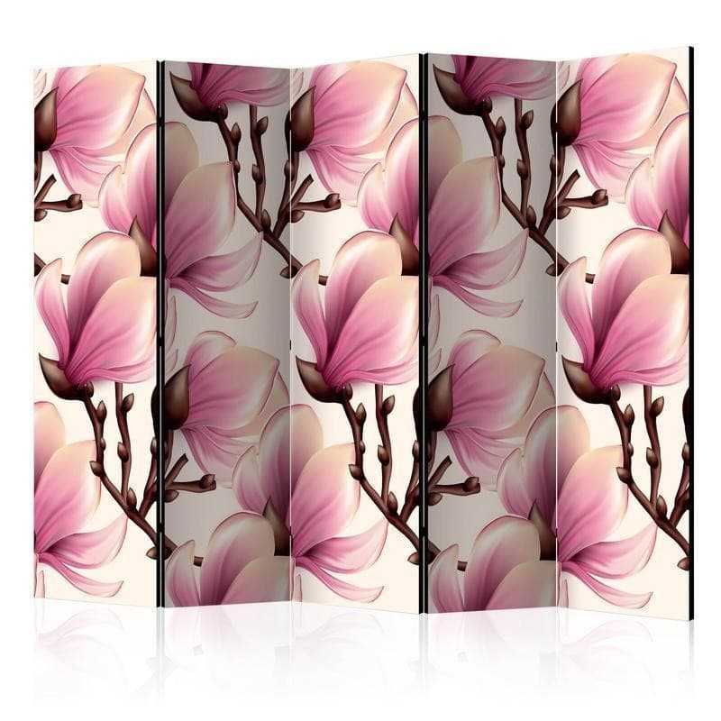Paravento Blooming Magnolias II [divisori da interno] in Paraventi Collezione Casa - Trebisacce, commercioVirtuoso.it