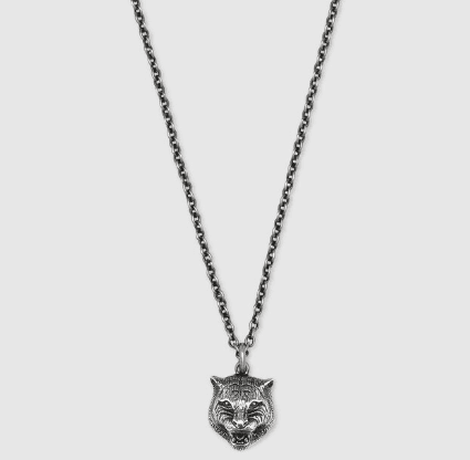 Gucci Collana in argento con dettaglio felino in Collane Alba Gioielli - Casoria, commercioVirtuoso.it