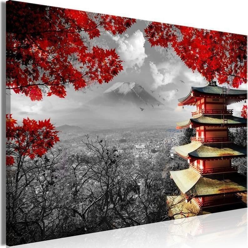 Quadro Japanese Adventure (1 Part) Wide in Poster e stampe Collezione Casa - Trebisacce, commercioVirtuoso.it