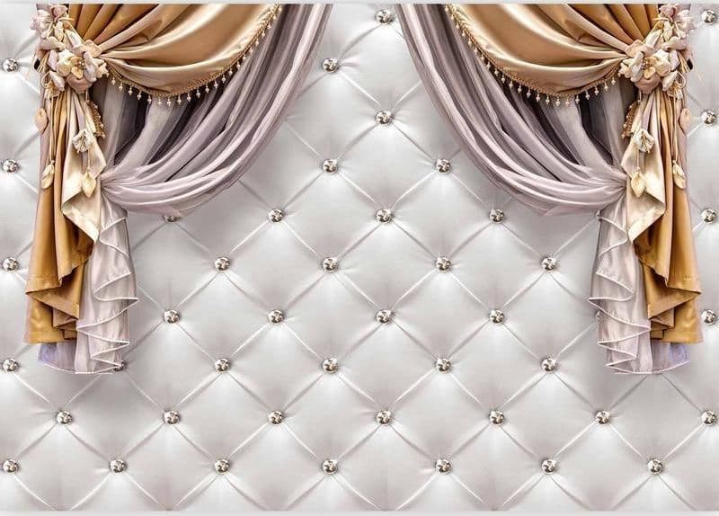 Fotomurale Curtain of Luxury in Carta da parati Collezione Casa - Trebisacce, commercioVirtuoso.it
