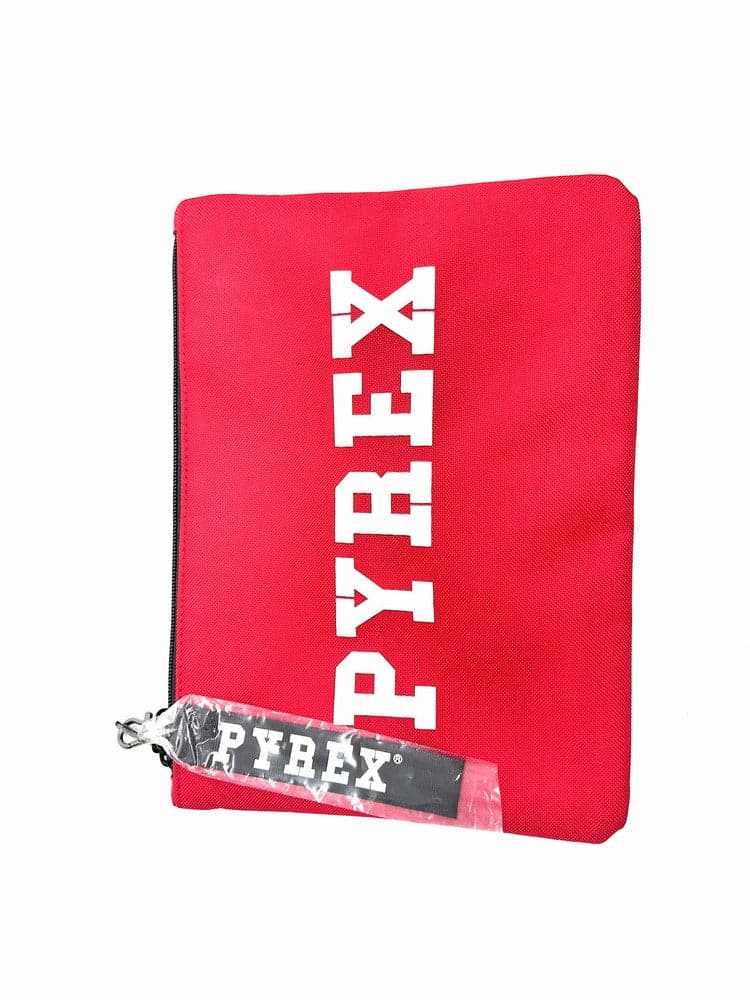PYREX Pochette rossa/bianca