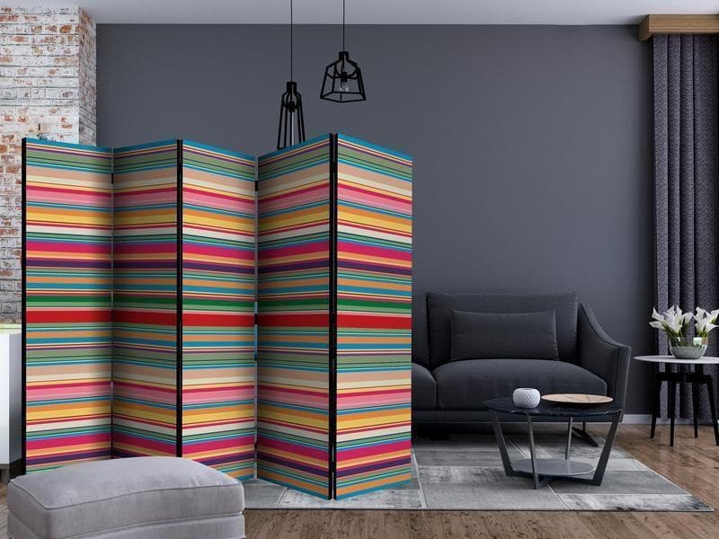 Paravento Subdued stripes II [divisori da interno] in Paraventi Collezione Casa - Trebisacce, commercioVirtuoso.it