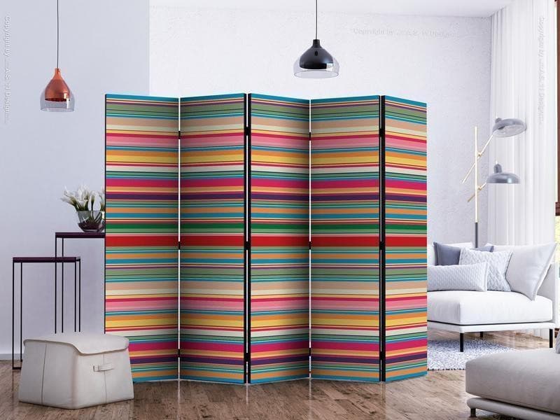 Paravento Subdued stripes II [divisori da interno] in Paraventi Collezione Casa - Trebisacce, commercioVirtuoso.it