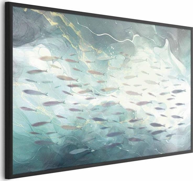Poster - School of Small Fish in Poster e stampe Collezione Casa - Trebisacce, commercioVirtuoso.it