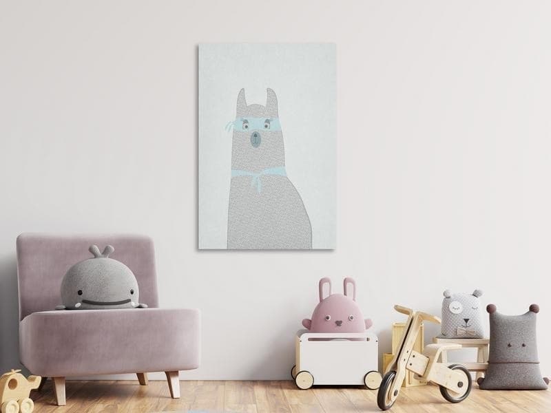 Quadro Mysterious Lama (1 Part) Vertical in Poster e stampe Collezione Casa - Trebisacce, commercioVirtuoso.it