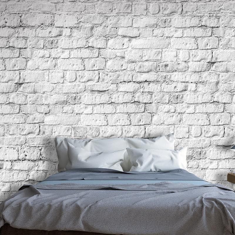 Fotomurale White brick in Carta da parati Collezione Casa - Trebisacce, commercioVirtuoso.it
