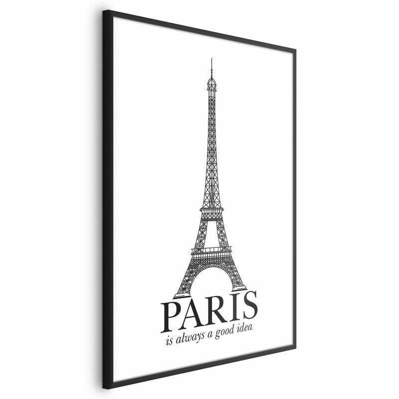 Poster - Paris Is Always a Good Idea in Poster e stampe Collezione Casa - Trebisacce, commercioVirtuoso.it