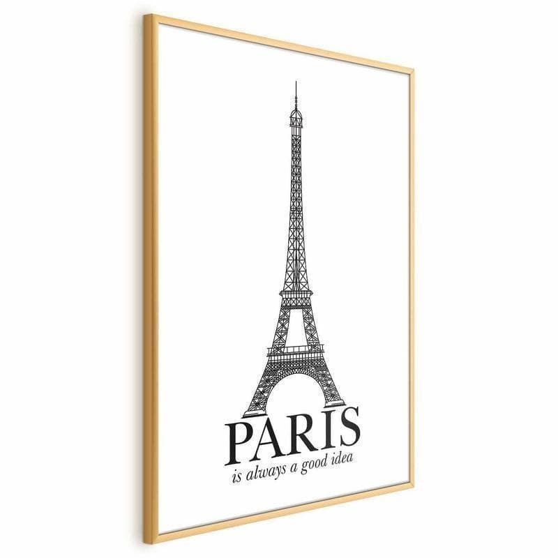 Poster - Paris Is Always a Good Idea in Poster e stampe Collezione Casa - Trebisacce, commercioVirtuoso.it