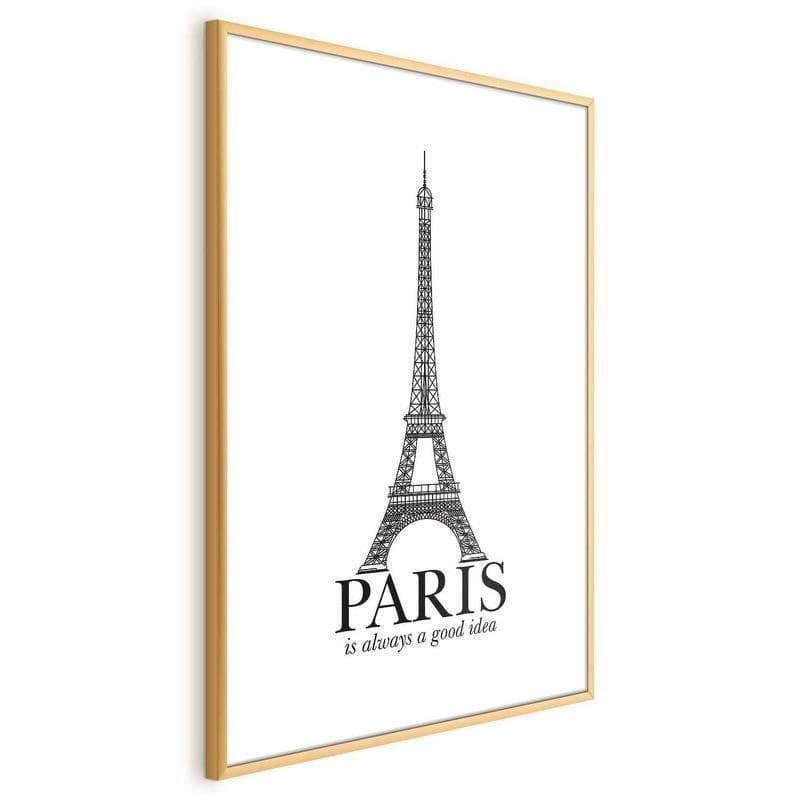 Poster - Paris Is Always a Good Idea in Poster e stampe Collezione Casa - Trebisacce, commercioVirtuoso.it