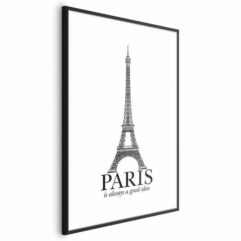 Poster - Paris Is Always a Good Idea in Poster e stampe Collezione Casa - Trebisacce, commercioVirtuoso.it