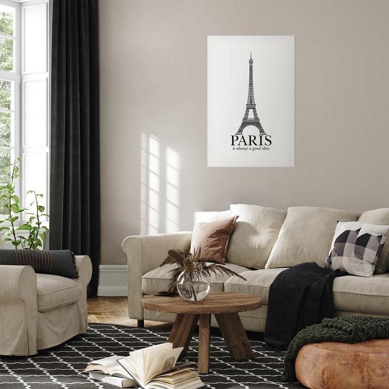 Poster - Paris Is Always a Good Idea in Poster e stampe Collezione Casa - Trebisacce, commercioVirtuoso.it