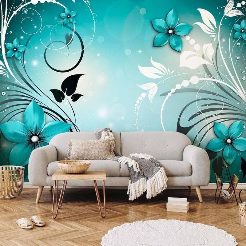 Fotomurale adesivo Sogno turquoise in Carta da parati Collezione Casa - Trebisacce, commercioVirtuoso.it