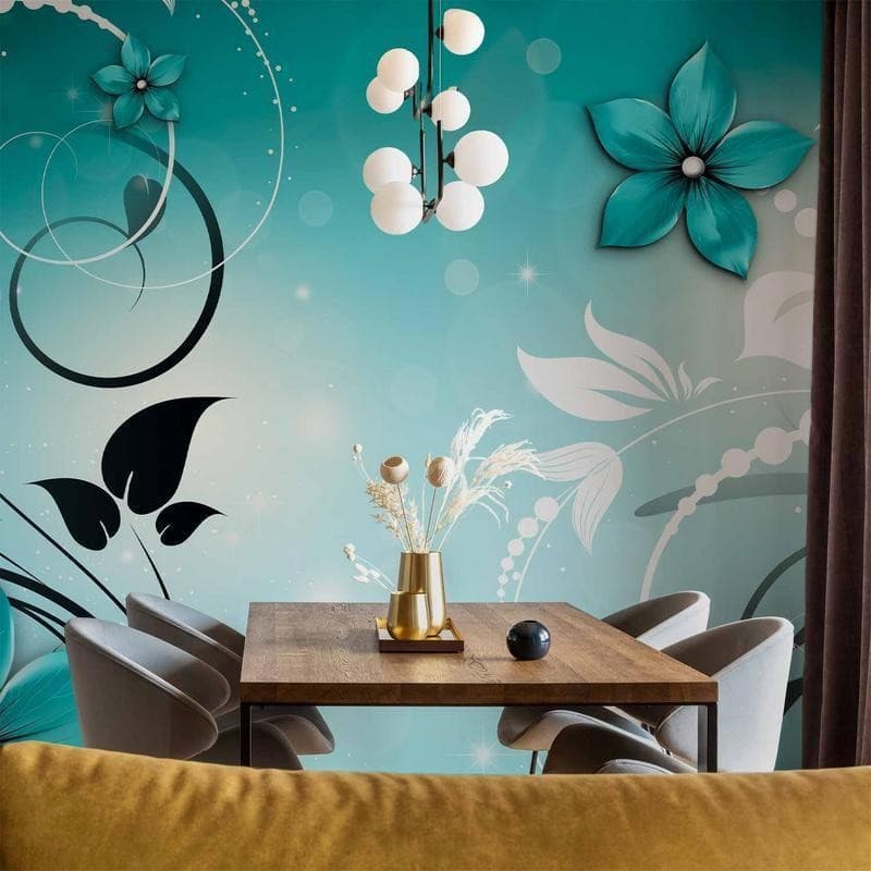 Fotomurale adesivo Sogno turquoise in Carta da parati Collezione Casa - Trebisacce, commercioVirtuoso.it
