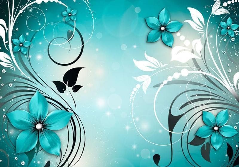 Fotomurale adesivo Sogno turquoise in Carta da parati Collezione Casa - Trebisacce, commercioVirtuoso.it