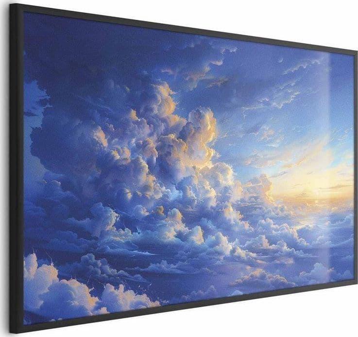 Poster - When the Sky Becomes Canvas: A Masterpiece of Nature in the Clouds in Poster e stampe Collezione Casa - Trebisacce, commercioVirtuoso.it