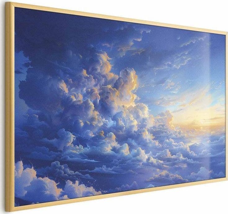 Poster - When the Sky Becomes Canvas: A Masterpiece of Nature in the Clouds in Poster e stampe Collezione Casa - Trebisacce, commercioVirtuoso.it