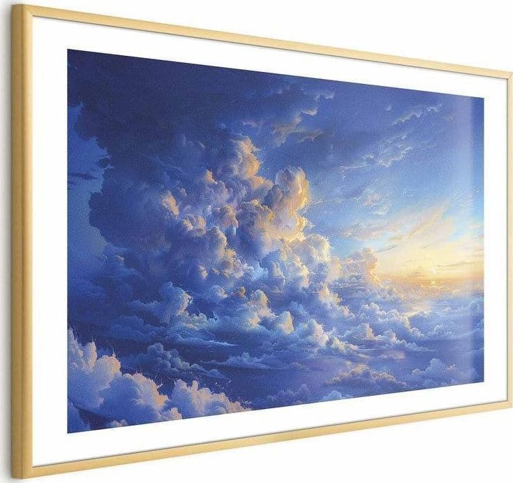 Poster - When the Sky Becomes Canvas: A Masterpiece of Nature in the Clouds in Poster e stampe Collezione Casa - Trebisacce, commercioVirtuoso.it