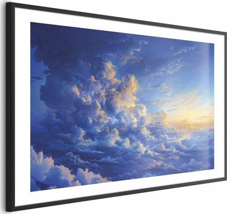 Poster - When the Sky Becomes Canvas: A Masterpiece of Nature in the Clouds in Poster e stampe Collezione Casa - Trebisacce, commercioVirtuoso.it