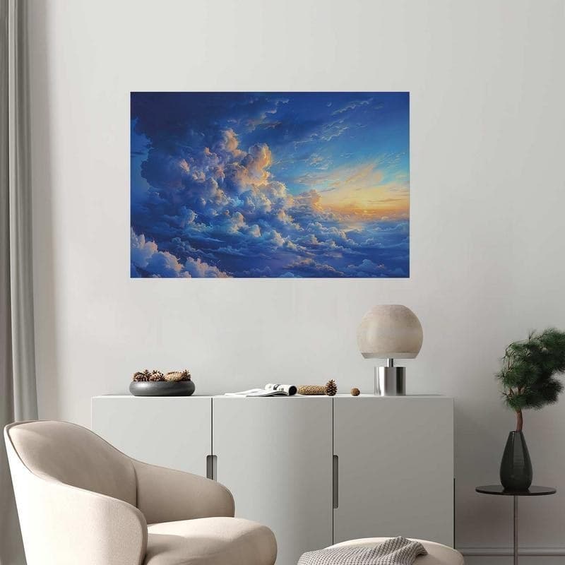 Poster - When the Sky Becomes Canvas: A Masterpiece of Nature in the Clouds in Poster e stampe Collezione Casa - Trebisacce, commercioVirtuoso.it