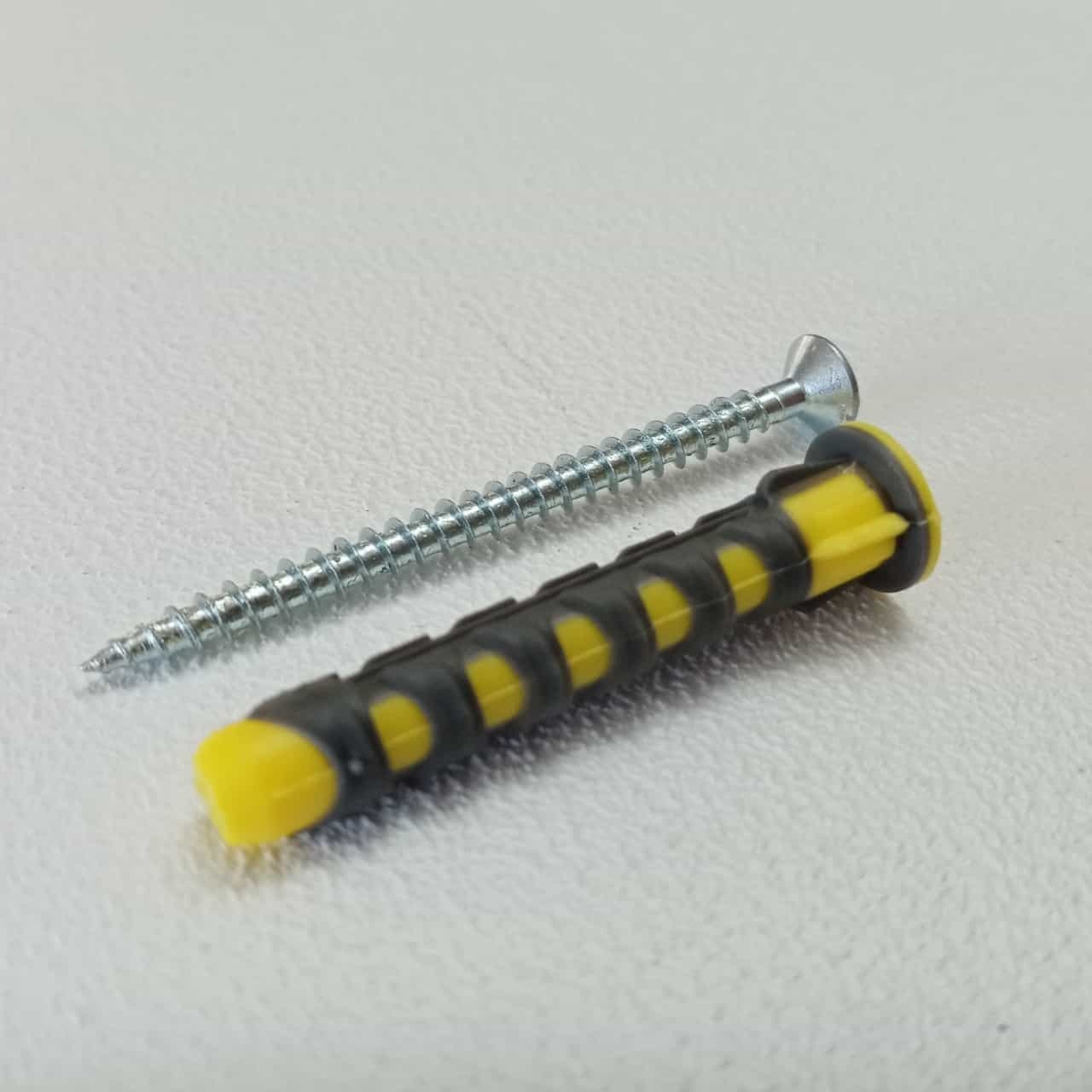 Nobex ECM2 tassello bimateriale universale da 6mm con vite - 300pz in Bulloni di espansione Aloiserw.com - Altomonte, commercioVirtuoso.it