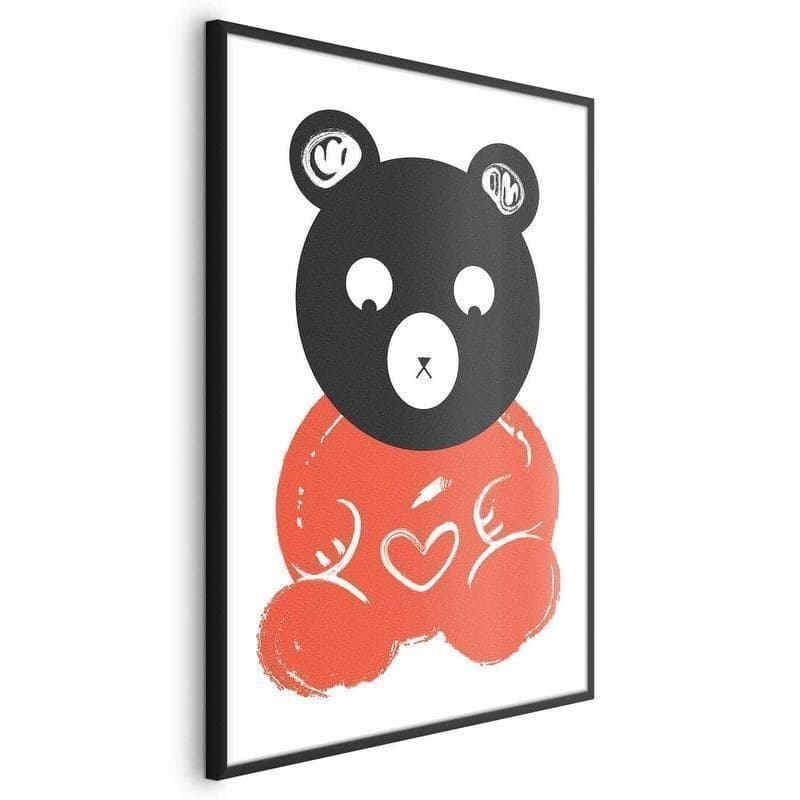 Poster - Thoughtful Bear in Poster e stampe Collezione Casa - Trebisacce, commercioVirtuoso.it