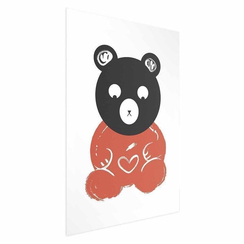 Poster - Thoughtful Bear in Poster e stampe Collezione Casa - Trebisacce, commercioVirtuoso.it