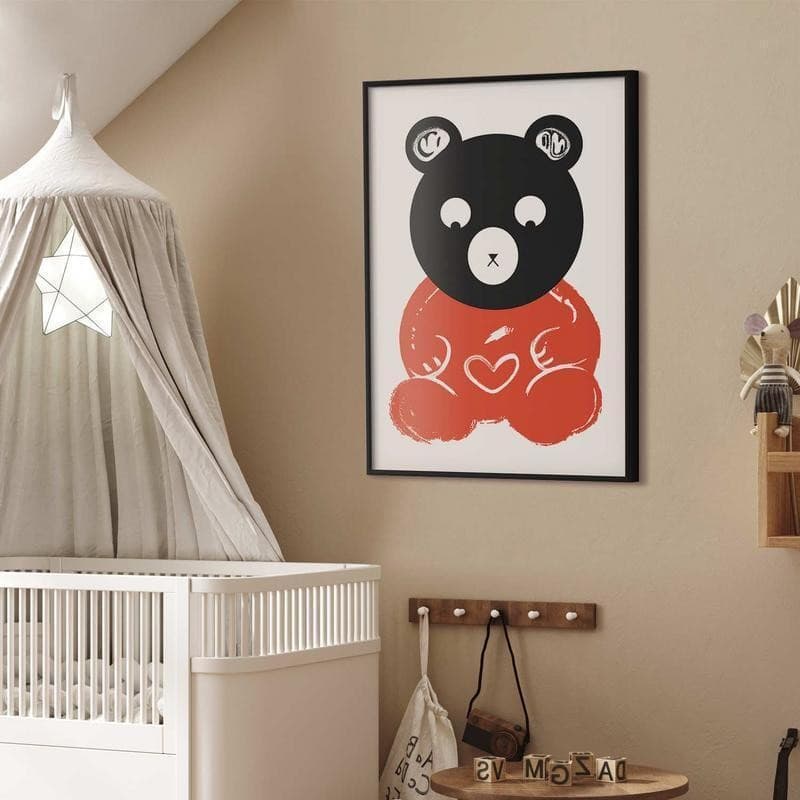 Poster - Thoughtful Bear in Poster e stampe Collezione Casa - Trebisacce, commercioVirtuoso.it