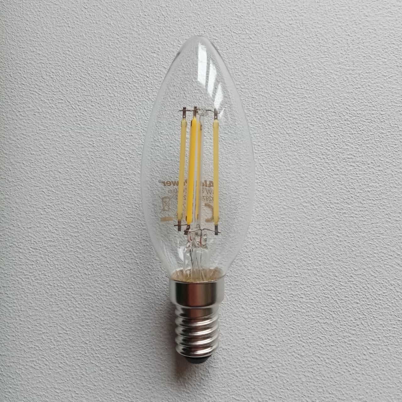 Alca Power C35 6W 220V 650lm 4000K E14 lampada oliva a filamento dimmerabile a led in Lampadine a LED Aloiserw.com - Altomonte, commercioVirtuoso.it