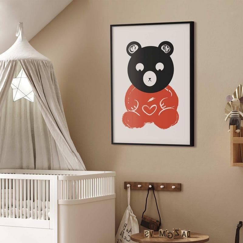 Poster - Thoughtful Bear in Poster e stampe Collezione Casa - Trebisacce, commercioVirtuoso.it