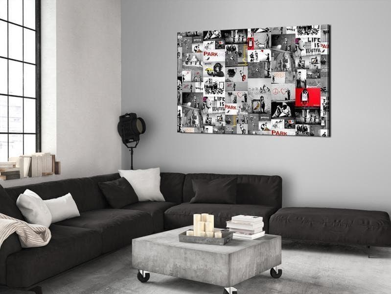 Quadro Street Art Banksy in Poster e stampe Collezione Casa - Trebisacce, commercioVirtuoso.it