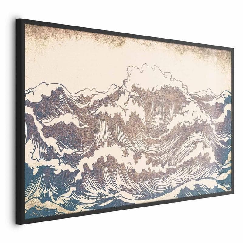 Poster - Giant Waves in Poster e stampe Collezione Casa - Trebisacce, commercioVirtuoso.it