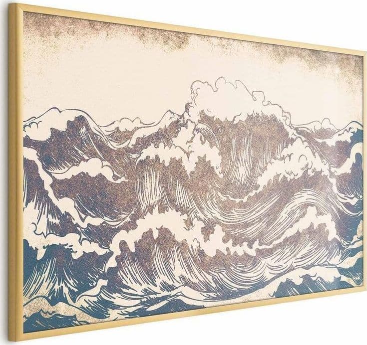 Poster - Giant Waves in Poster e stampe Collezione Casa - Trebisacce, commercioVirtuoso.it