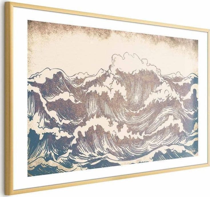 Poster - Giant Waves in Poster e stampe Collezione Casa - Trebisacce, commercioVirtuoso.it